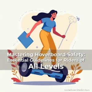 Artistic representation for Mastering Hoverboard Safety: Essential Guidelines for Riders of All Levels