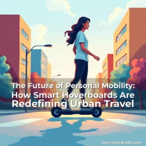 Artistic representation for The Future of Personal Mobility: How Smart Hoverboards Are Redefining Urban Travel