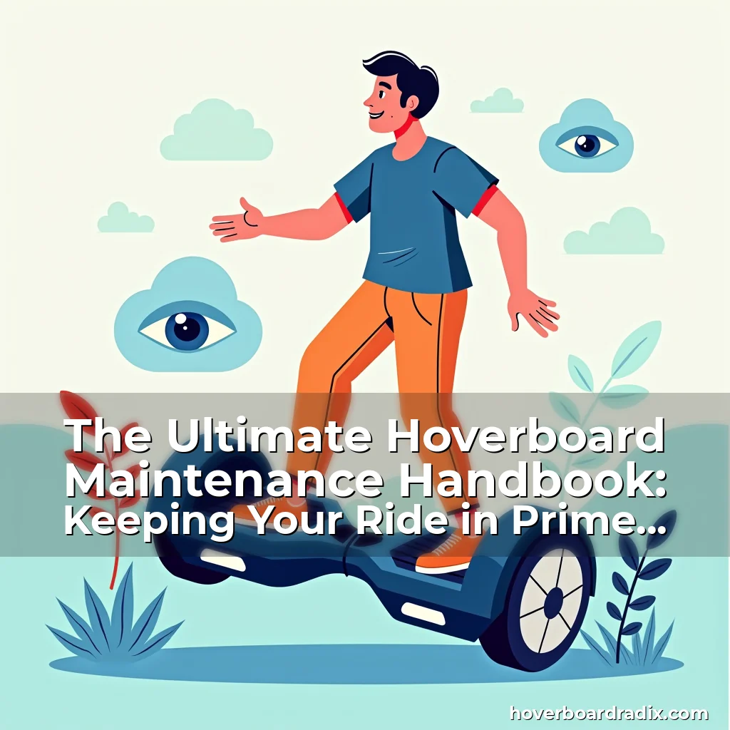 Artistic representation for The Ultimate Hoverboard Maintenance Handbook: Keeping Your Ride in Prime Condition