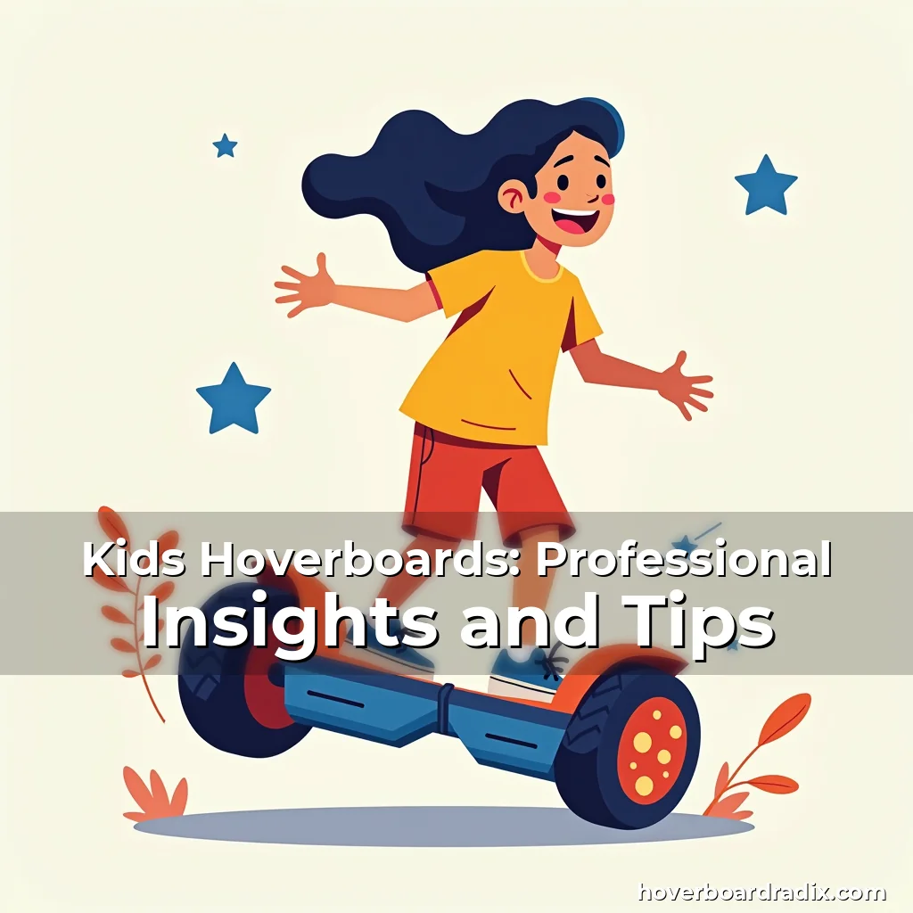 Artistic representation for Kids Hoverboards: Professional Insights and Tips