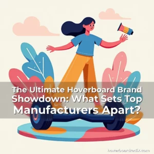 Artistic representation for The Ultimate Hoverboard Brand Showdown: What Sets Top Manufacturers Apart?