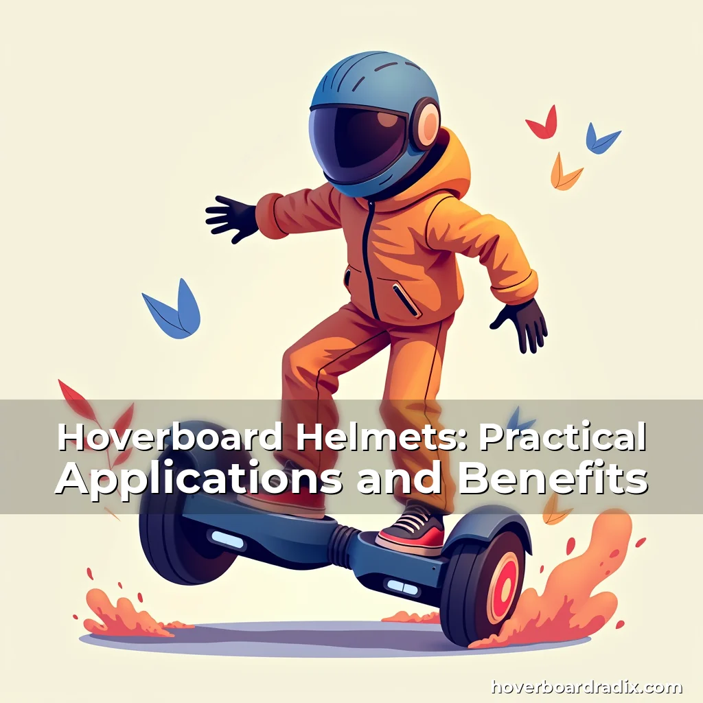 Artistic representation for Hoverboard Helmets: Practical Applications and Benefits
