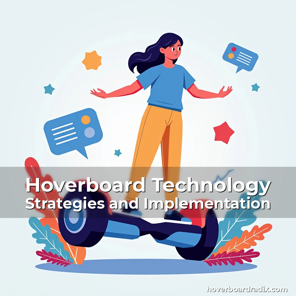 Artistic representation for Hoverboard Technology Strategies and Implementation
